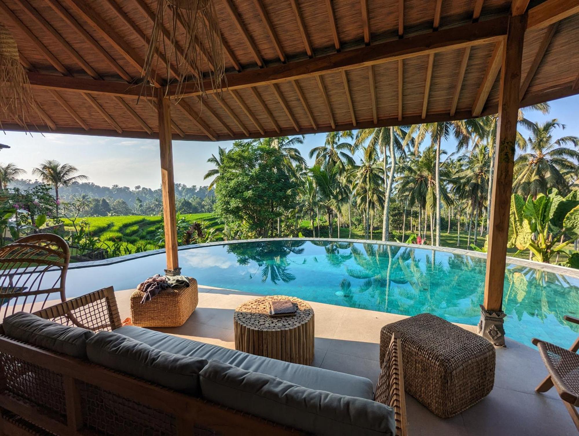 Puri Dajuma Terrace Eco Lodge & Spa Selemadeg  Kültér fotó